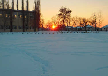Луганск, 3 декабря 2014 год, Солнечно