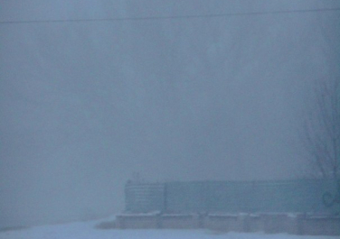 Луганск, 27 декабря .2014, Снег