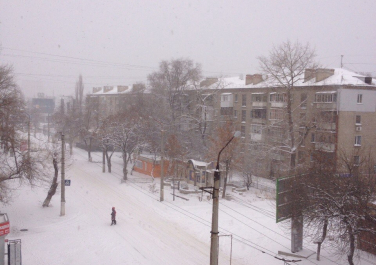 Карта Луганска - Галерея - Современные, Снег