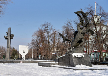 Луганск, воинам павшим в ВОВ