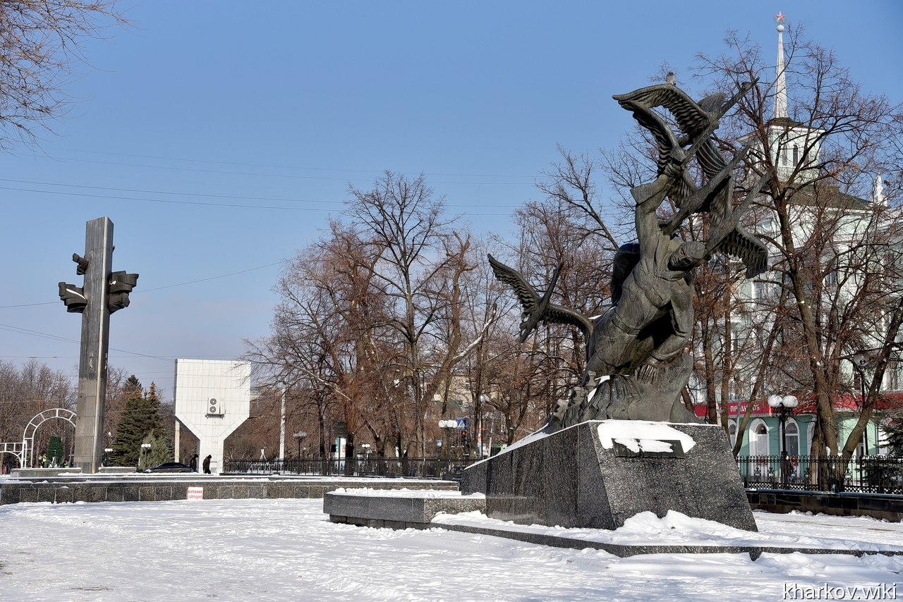 Луганск, воинам павшим в ВОВ