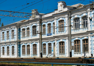 Луганск, старый жд вокзал
