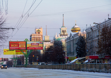 Луганск, Заснеженный Луганск 2016