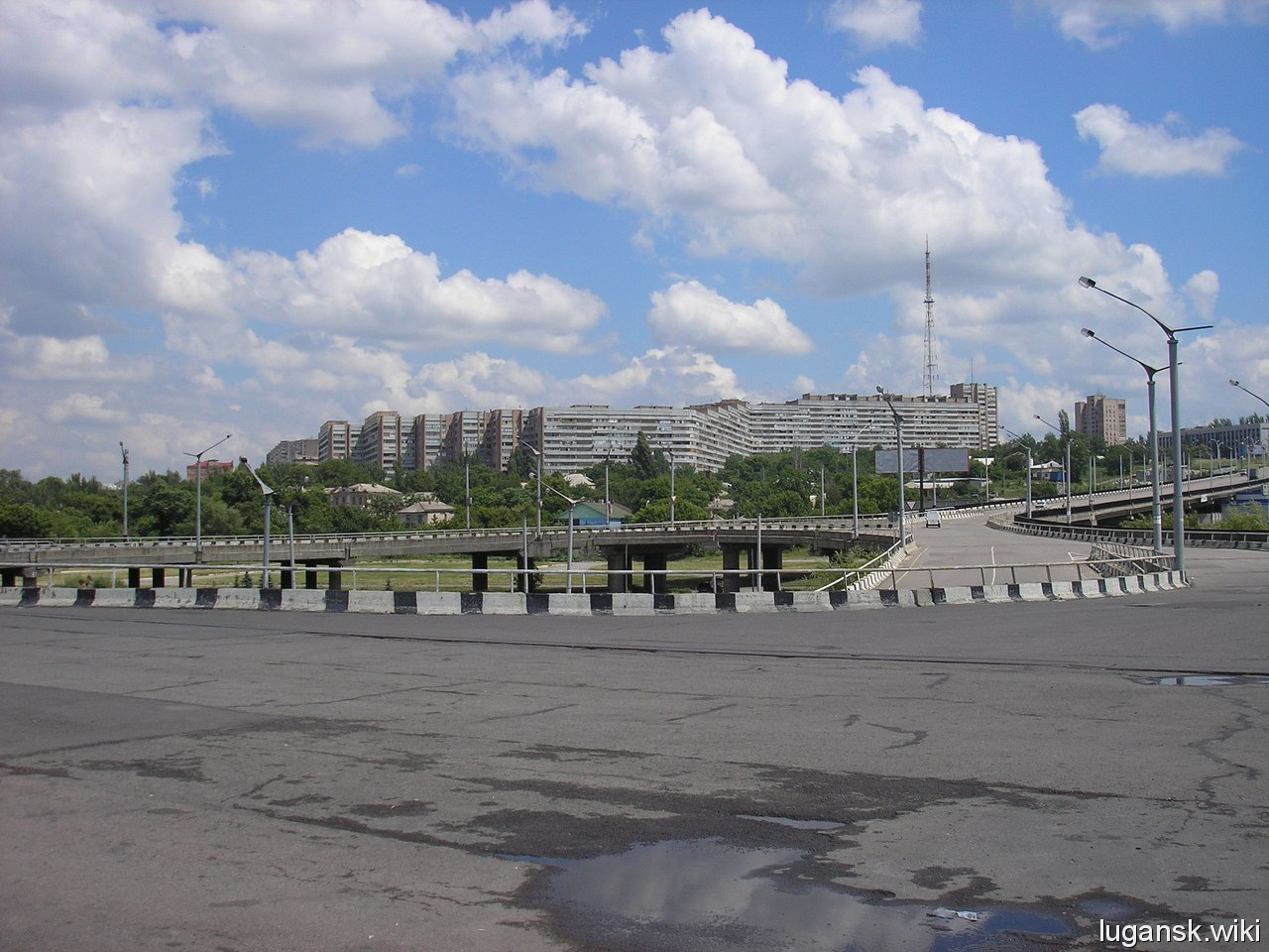 Луганск, эстакада