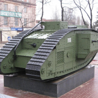 Британские танки Mk.V (Луганск)