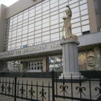 Памятник богине правосудия Юстиции, ул. Коцюбинского, 4 (Луганск)