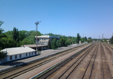 Рубежное, ЖД станция "Рубежное"