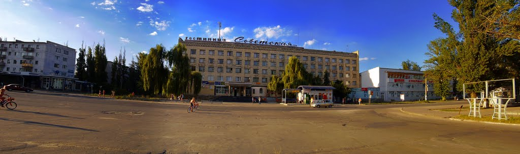 Рубежное, гостиница "Советская"