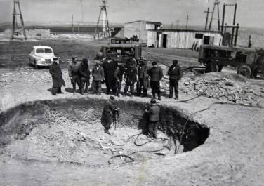 Закладка ствола шахты «Новопавловская»