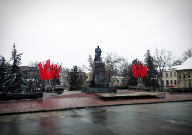 Карта Луганска - Галерея - Современные, Цветные, Профессиональные, Пасмурно, Достопримечательности