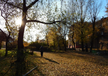 Осень в Алчевске